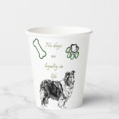 犬 紙コップ (正面)