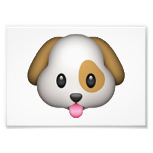 犬 – 絵文字 フォトプリント