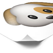 犬 – 絵文字 フォトプリント            (角)