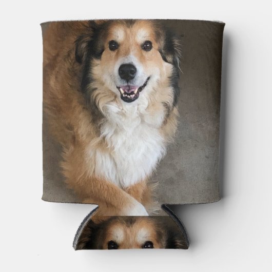 犬 缶クーラー (正面)