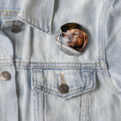 犬 缶バッジ (インサイチュ)