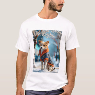 犬，野生，動物，森，スパイス，デザイン Tシャツ