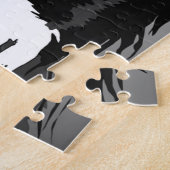 犬 – 顔- ジグソーパズル (側面)