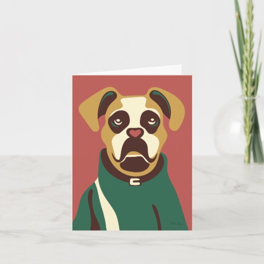 犬#001 by Phillip Clark ・ PerfectlyHank.com カード (正面)