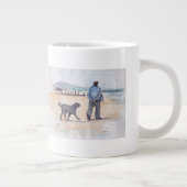 犬- 07歩きます ジャンボコーヒーマグカップ (右)