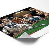 犬%20遊s%20トランプのポーカー22 ポスター (角)