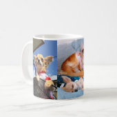犬-4枚 コーヒーマグカップ (正面左)