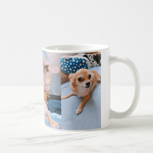 犬-4枚 コーヒーマグカップ (右)