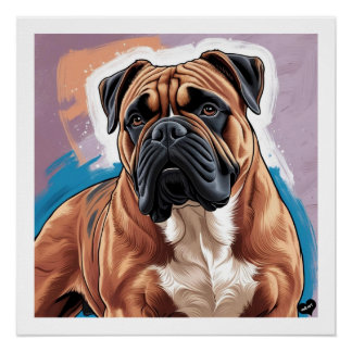 犬 – Boxer ポスター