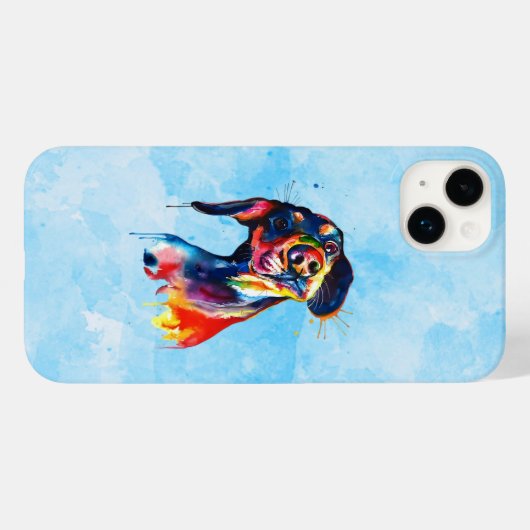 犬 Case-Mate iPhoneケース (裏面 (横))