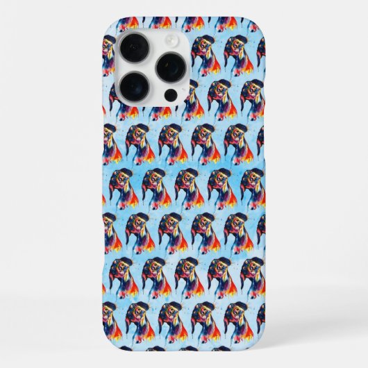 犬 iPhoneケース (裏面)