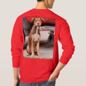 犬 Tシャツ (裏面)