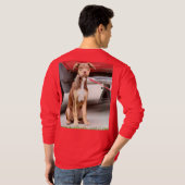 犬 Tシャツ (裏面フル)