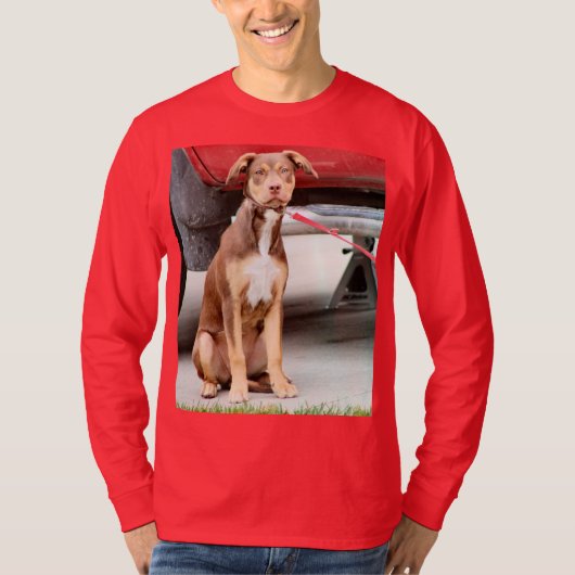 犬 Tシャツ (正面)