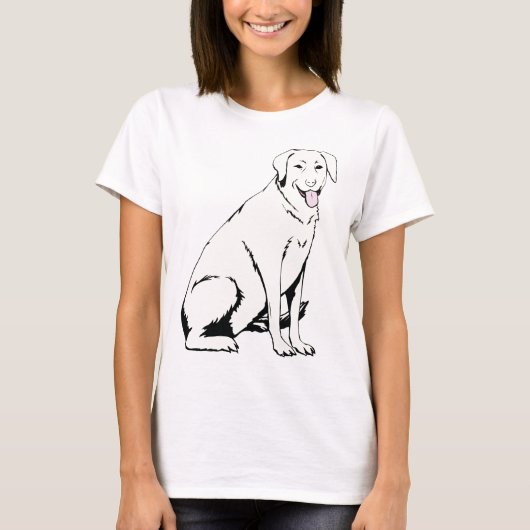 犬 Tシャツ (正面)