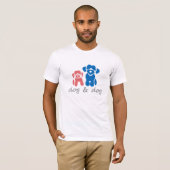 犬 Tシャツ (正面フル)