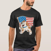 犬 Tシャツ (正面)