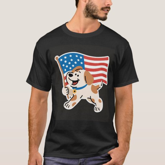 犬 Tシャツ (正面)
