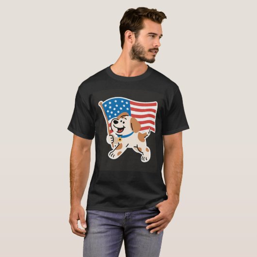 犬 Tシャツ (正面フル)