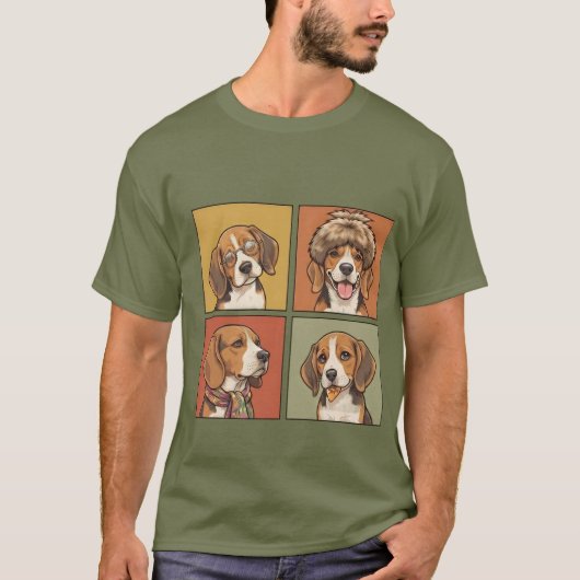 犬 Tシャツ (正面)