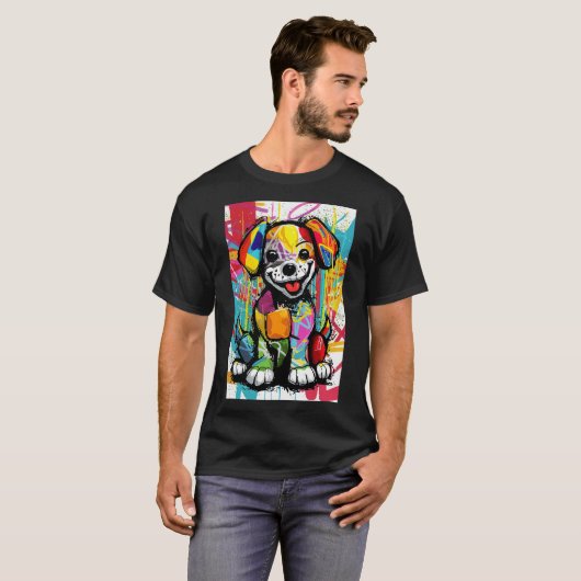 犬 Tシャツ (正面フル)