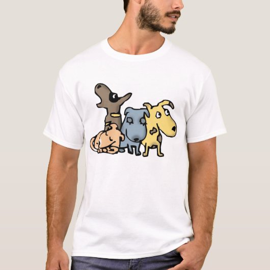 犬 Tシャツ (正面)