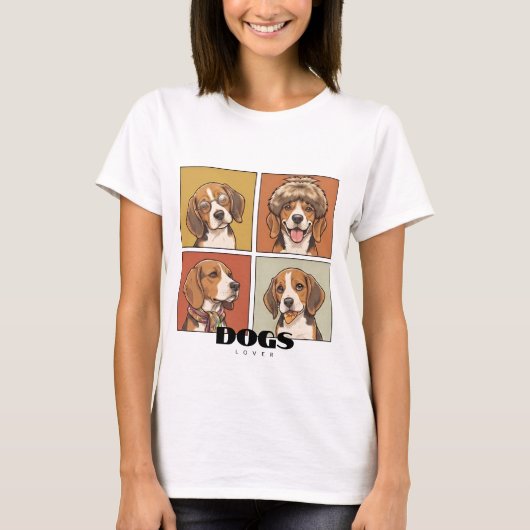 犬 Tシャツ (正面)