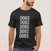 犬 Tシャツ (正面)