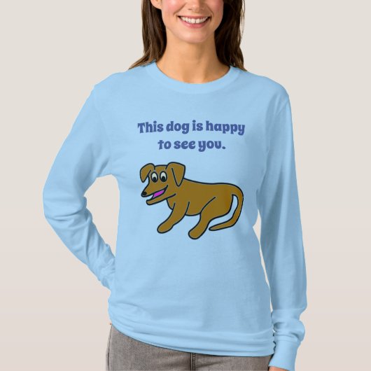 犬 Tシャツ (正面)