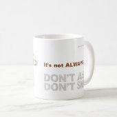 犬DADSM: 基本的なマグ コーヒーマグカップ (正面右)