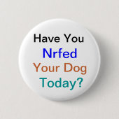 犬Nrf2 缶バッジ (正面)