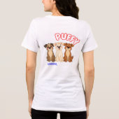 犬Tシャツ トライブレンドTシャツ (裏面)
