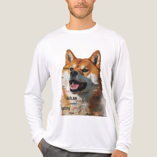 犬Tシャツ トライブレンドTシャツ (正面)