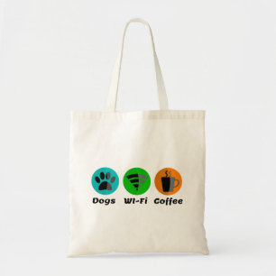 犬Wi-Fiとコーヒー トートバッグ