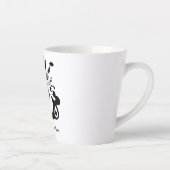 犯最高の罪の相手 カフェラテマグ (右)