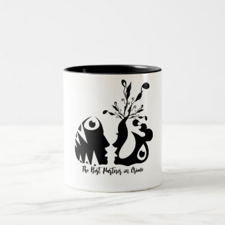 犯最高の罪の相手 ツートーンマグカップ