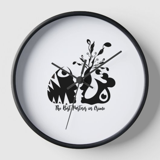 犯最高の罪の相手 壁時計 (正面)