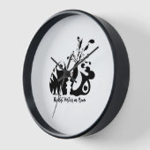 犯最高の罪の相手 壁時計 (傾斜)