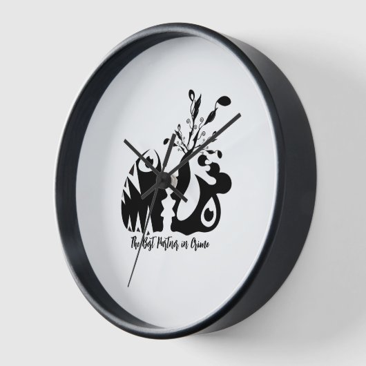 犯最高の罪の相手 壁時計 (傾斜)