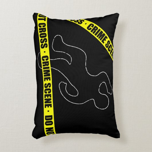 犯罪おもしろい現場 アクセントクッション (正面(垂直))