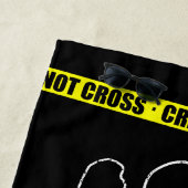 犯罪おもしろい現場 ビーチタオル (インサイチュ)