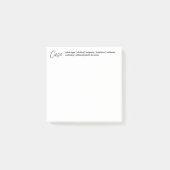 犯罪および法医学的スティッキーポストイットノート ポストイット (正面)