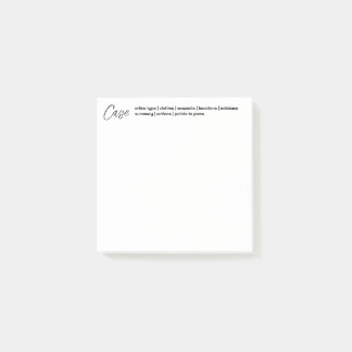 犯罪および法医学的スティッキーポストイットノート ポストイット