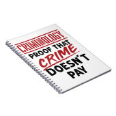 犯罪が支払わない犯罪証拠 ノートブック (右側)