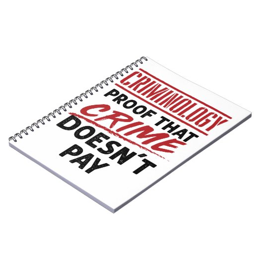 犯罪が支払わない犯罪証拠 ノートブック (左側)