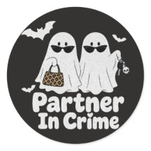 犯罪のパートナーTシャツ | ゴージャスハロウィンD