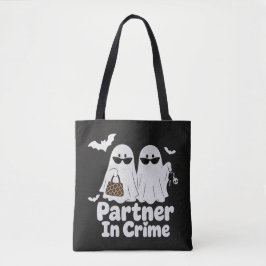 犯罪の共犯者ペアTシャツ | ゴージャスハロウィンD トートバッグ