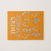 犯罪を減らし命を救おう ジグソーパズル (横)