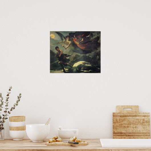 犯罪を追究する正義と神の復讐 ポスター (キッチン)