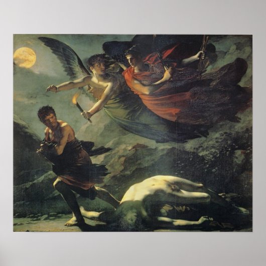 犯罪を追究する正義と神の復讐 ポスター (正面)